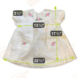Vintage Hand-Embroidered Toddler Dress