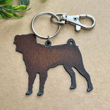 Pug Keychain