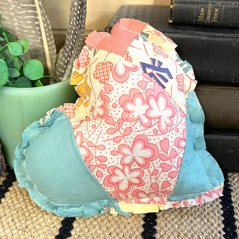 Quilted Heart Pillow, Mini