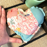 Quilted Heart Pillow, Mini