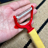 Vintage Kitchen Utensils with Red & Cream Handles