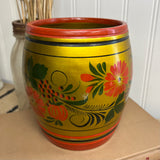 Made in the USSR Hand Painted Jar or Vase