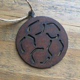 Soccer Christmas Ornamen, Small