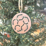 Soccer Christmas Ornamen, Small