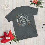 White Christmas T-Shirt Featuring The Haynes Sisters, Gray