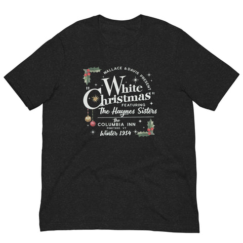 White Christmas T-Shirt Featuring The Haynes Sisters