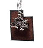 Utah Christmas Ornament with Merry Christmas & Snowflake Charms