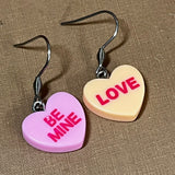 Pastel Conversation Heart Earrings