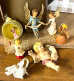 Box of 7 Vintage Angels