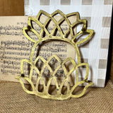 Vintage Brass Pineapple Trivet