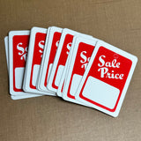 Vintage Red Sale Price Tags (25)