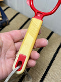 Vintage Kitchen Utensils with Red & Cream Handles