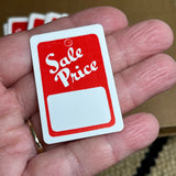 Vintage Red Sale Price Tags (25)