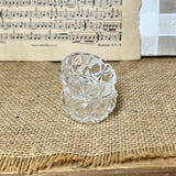 Pair of Crystal Salt Cellars