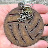 2024 Volleyball Christmas Ornament, Large