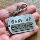 Inspirational Keychains, Mixed Metal Colors