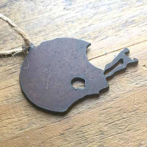 Football Helmet Ornament