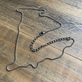 Stainless Steel Ball Chain Necklace (1), 1.5mm, Various Lengths