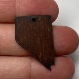 Mini Rusty Metal Nevada Charm