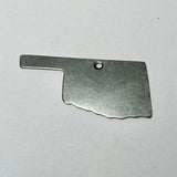 Mini Stainless Steel Oklahoma Charm