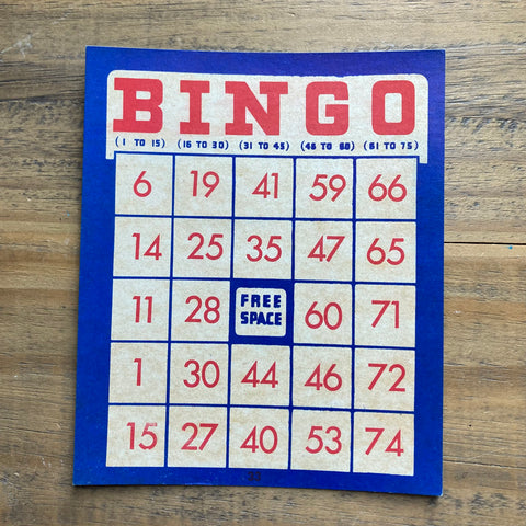 Vintage Bingo Card (1)