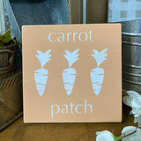 Carrot Patch, Mini Easter Sign