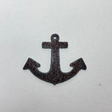 Mini Rusty Metal Anchor Charm