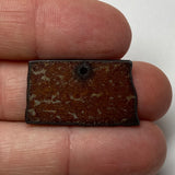 Mini Rusty Metal North Dakota Charm