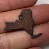 Mini Rusty Metal New York Charm