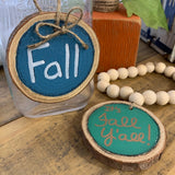 Wood Bead Door Knob Hanger Kit (1)