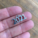 2021 Charm, Antiqued Silver (1)