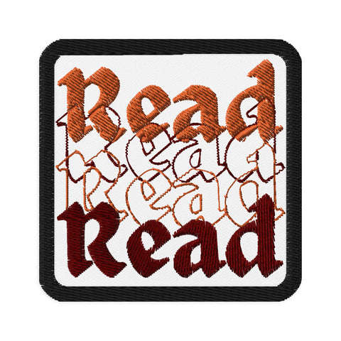 READ Embroidered Patch