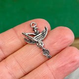 Fishing Boat Charm with Fish (1)