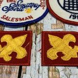 Lot of 10 Boy Scout Patches, 1985-1986