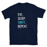 Eat Sleep Thrift Repeat Thrifting T-Shirt