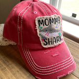 Mommy Shark Baseball Cap