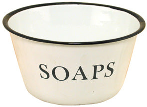 Enamelware Soap Bowl